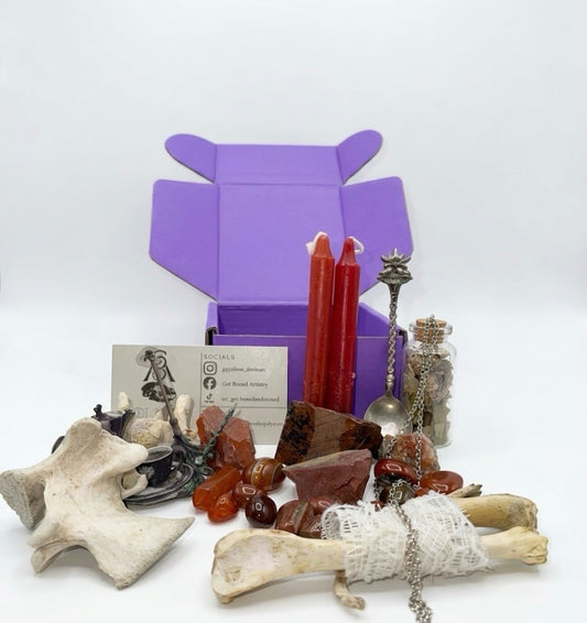 Mystery Bone Boxes 4×4×2in MED AND LARGE COMING SOON!