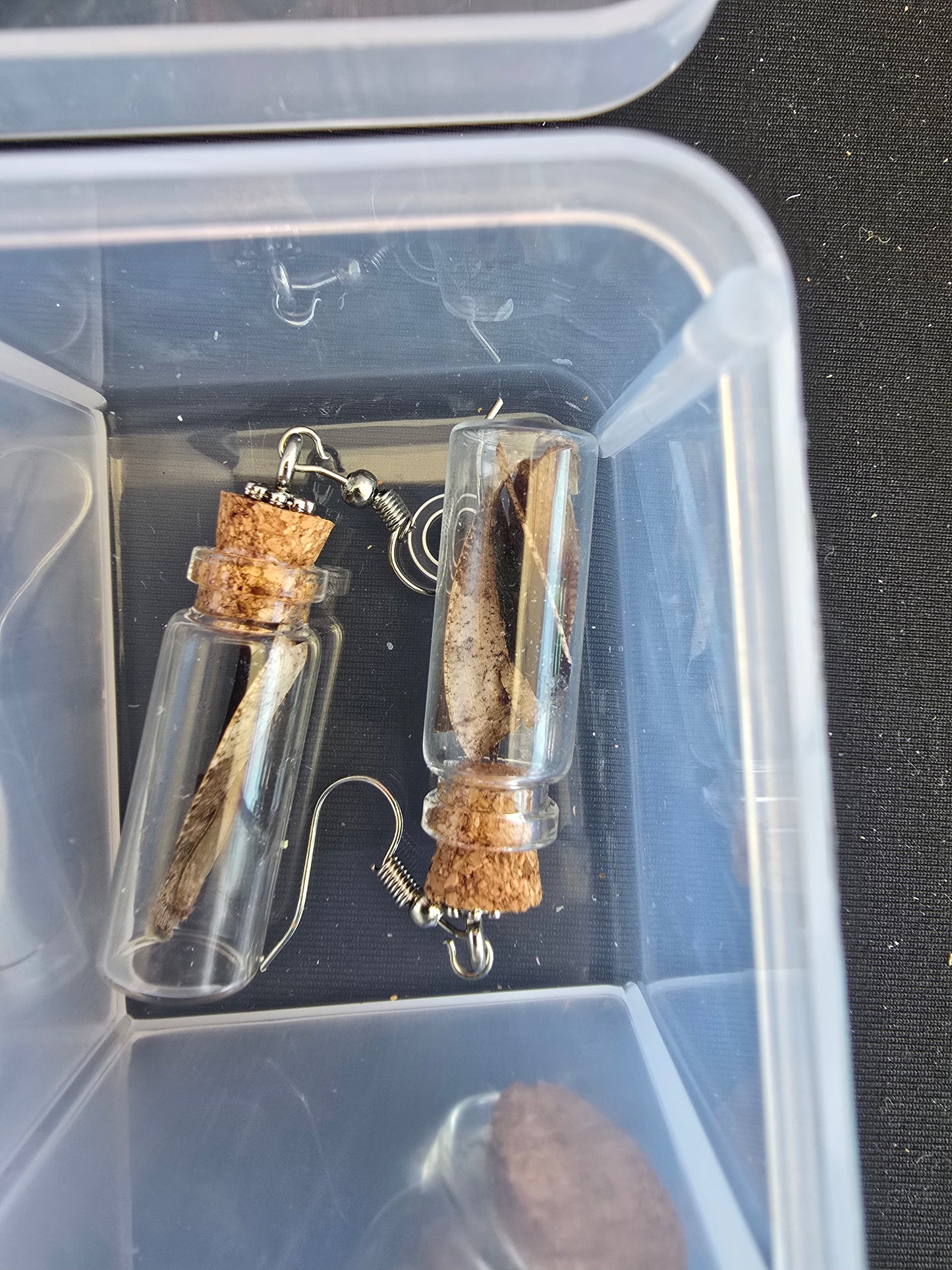 Rodent/spiritual charms/butterfly earrings