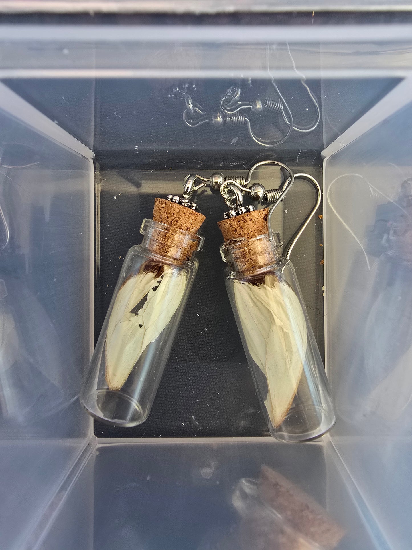 Rodent/spiritual charms/butterfly earrings